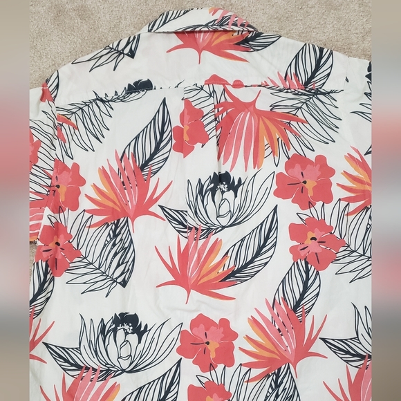 Ava Sky/Fighting Eel Men's Aloha Shirt James - Picture 4 of 6